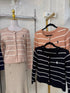 Stripes Button Down Cardigans